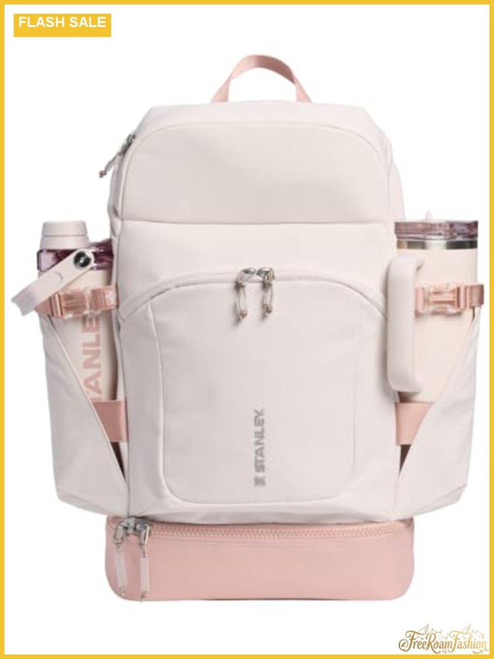 STANLEY Vitalize Backpack with Laptop Sleeve, Expandable Bottom, Recycled